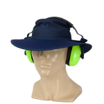 Earmuff Micro Mesh Hat Navy