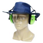Earmuff Canvas Breeze Hat Navy
